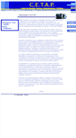 Mobile Screenshot of cetap.es