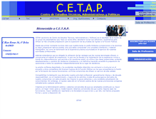 Tablet Screenshot of cetap.es